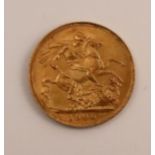 A Victorian gold sovereign, dated 1900
