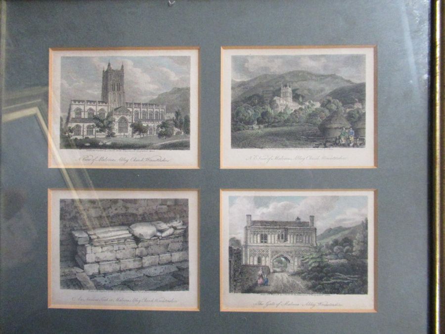 A collection of 19th century and later prints, to include Putney Bridge, views of Worcester, Crome - Image 4 of 10