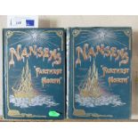 Farthest North, by Nansen, two volumes, 1898, 1st George Newnes edition