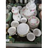 A collection of Royal Worcester to include champagne pattern.