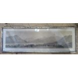 William Westall, print, Ullswater from Gowbarrow Park