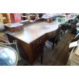 An Edwardian dressing table, stamped Philips Bristol,