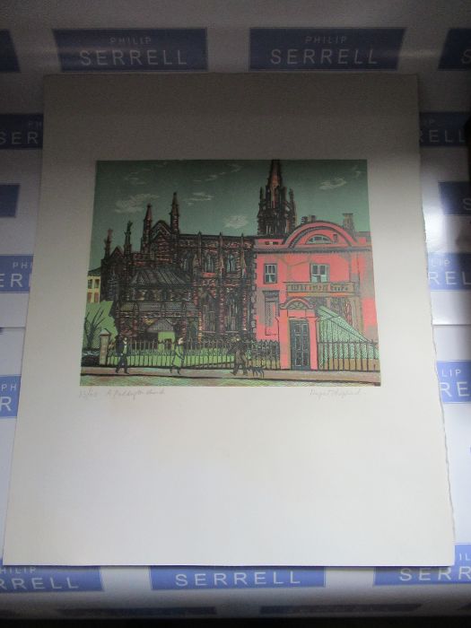 Rupert Shephard, 'London, The Passing Scene' , limited edition folio of ten colour linocuts, each - Image 32 of 39