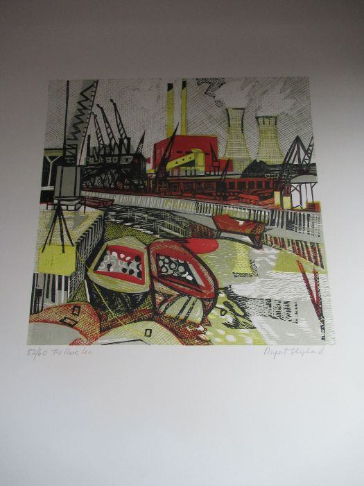 Rupert Shephard, 'London, The Passing Scene' , limited edition folio of ten colour linocuts, each - Image 25 of 39