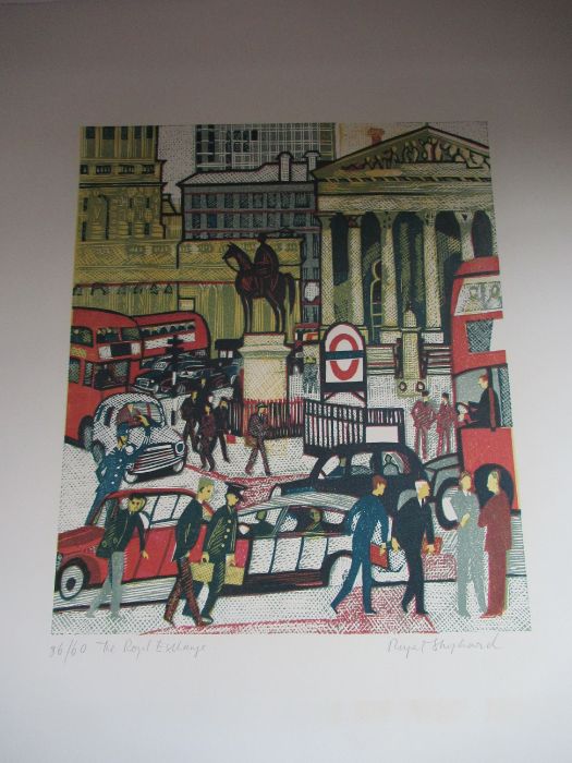 Rupert Shephard, 'London, The Passing Scene' , limited edition folio of ten colour linocuts, each - Image 7 of 39