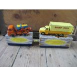 Two boxed Dinky Supertoys, Bedford Pallet Jekta Van 930 and Lorry Mounted Cement Mixer 960