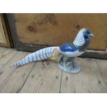 A Royal Copenhagen model, of pheasant, numbered 1881, height 8ins - Good condition, no signs of