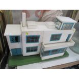 An Art Deco design Doll's house and furniture