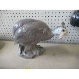 A Bing & Grondal model, of a Guinea Fowl, numbered 1735, height 7.25ins - Good condition, no signs