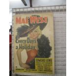 A Mae West poster