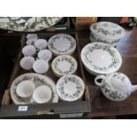 A collection of Royal Worcester Lavinia pattern tea and dinner ware