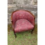 An Edwardian Tub chair