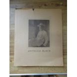Antigua Black, by Gregson Davies, photos by Margo Davies, Scrimshaw Press, 1973 first edition with