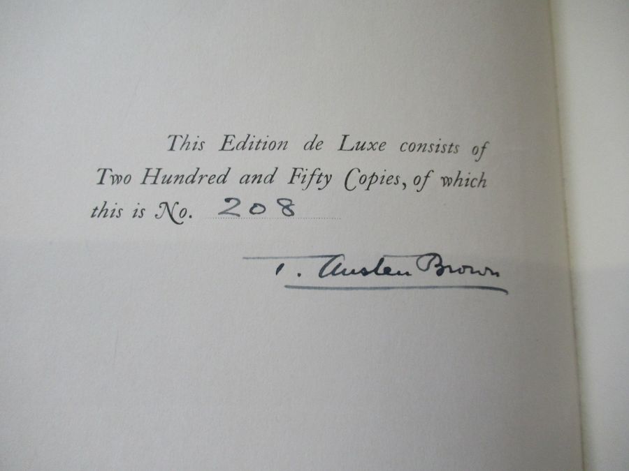 Etaples, by T. Austen Brown, Macrae Publishing Co. De Luxe limited edition No 208 of 250, signed - Image 2 of 5