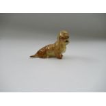 A Royal Worcester model, of a Dandie Dinmont, Shape No 2943, height 2.5ins