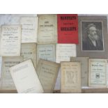 Socialism William Morris, photograph, pamphlet, useless work V useless Toil 1899, seventeen shots at