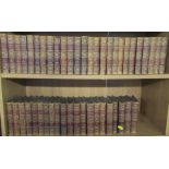 A collection of leather bound Waveley novels, numbered 1 to 48 - volume 32 missing