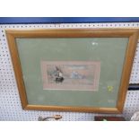 Two Watercolours, Venetian Scenes, signed H Barter