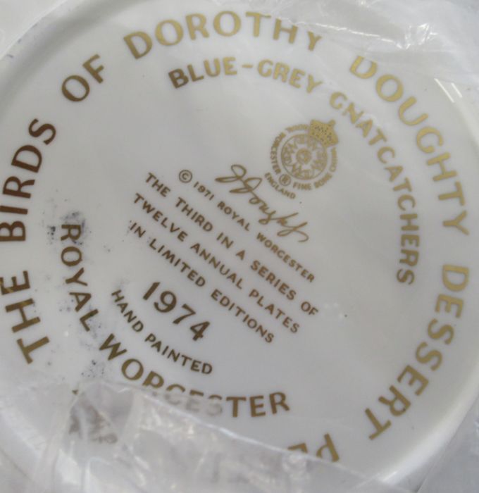 11 Royal Worcester Dorothy Doughty bird plates - Image 3 of 3