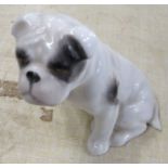 A Royal Worcester model, of a Boxer dog