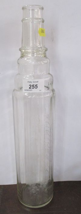 An Esso Lube glass bottle