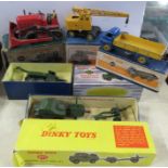 A Dinky Supertoys Blaw Knox Bulldozer, 561, boxed, together with a Dinky Supertoys Coles Mobile