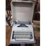 An Olympia typewriter