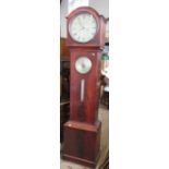 A 19th century mahogany cased long case clock, the circular dial inscribed Gordon & Fletcher Dublin,