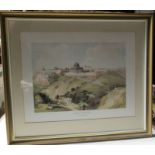 Three David Roberts lithographs