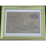 Two Antique maps, Monmouthshire and Berkshire