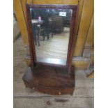 A 19th century swing frame toilet mirror   6K56QQBP