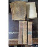 Plutarch's Lives, by John Langhorne, 1801, vols 1 to 6, together with The History of Ancient