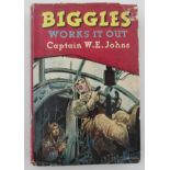 "Biggles Works It Out" by Capt W.E.Johns, Hoddler & Stoughton, 1951 first edition