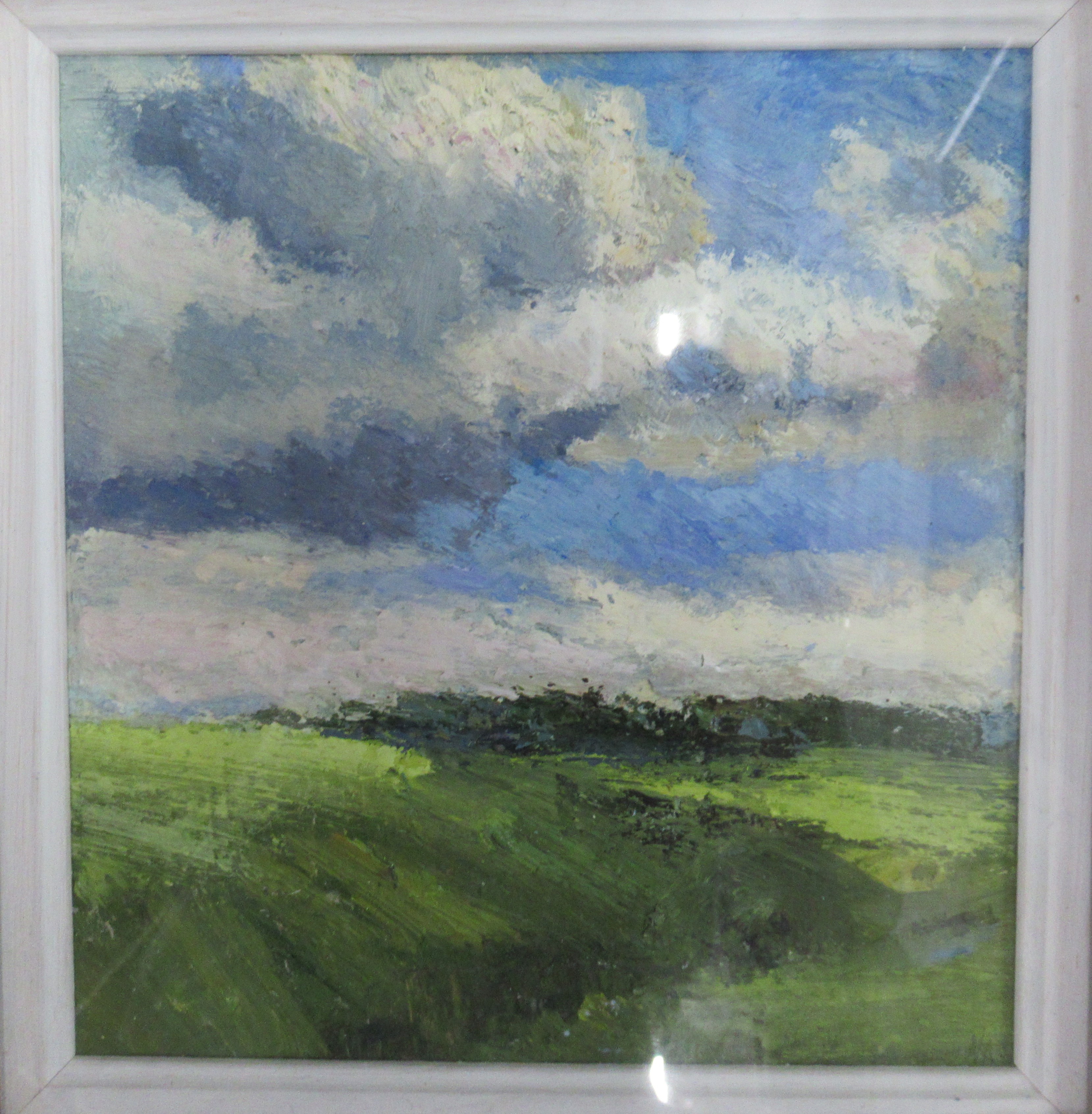 W Anthony Nash, three oils, landscapes, approx. 8ins x 7.5ins - Bild 4 aus 7