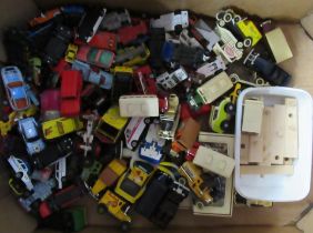 Box of toy cars