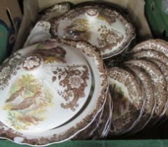 A quantity of Royal Worcester Palissy Game Series dinner ware