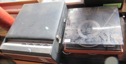 Two record players