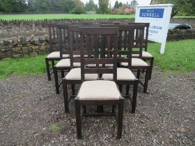 A set of 10 modern Laura Ashley dining chairs   -  Trade only