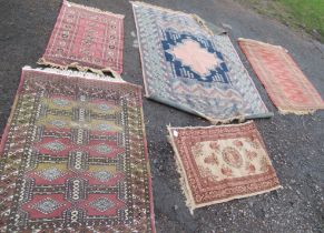 A collection of rugs