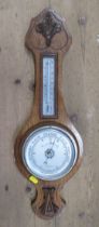 An oak barometer