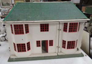 A painted dolls house