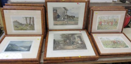 A collection of country pursuits prints