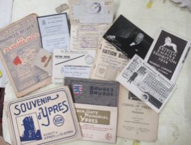 A collection of World War II ephemera, to include Kathleen Watson's ration paper, appointment