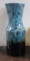 A Horsea pottery vase, height 12ins