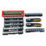 Hornby OO Gauge R2296 BR Blue Intercity 125 HST 4 Car Train Set - excellent (one couplink missing)