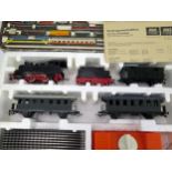 Two OO / HO Gauge Train Sets - (1) Playcraft 1301 "Broad Street" (2) Piko Train Set - excellent in