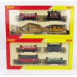Hornby OO Gauge Packs - (1) R2669 Railroad Train Pack with Diesel Shunter, (2) R6365 Breakdown