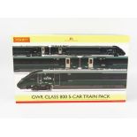 Hornby OO Gauge R3514 GWR Class 800 5 Car Train Pack, DCC Ready - never used, never had card
