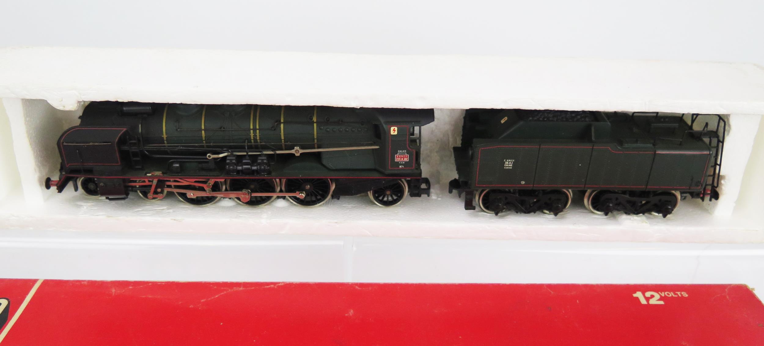 Jouef OO Gauge Loco Pair - (1) 8355 4-6-2 Vapeur Pacific Steam Loco, (2) 8913 BR Type 4 Class - - Image 2 of 3