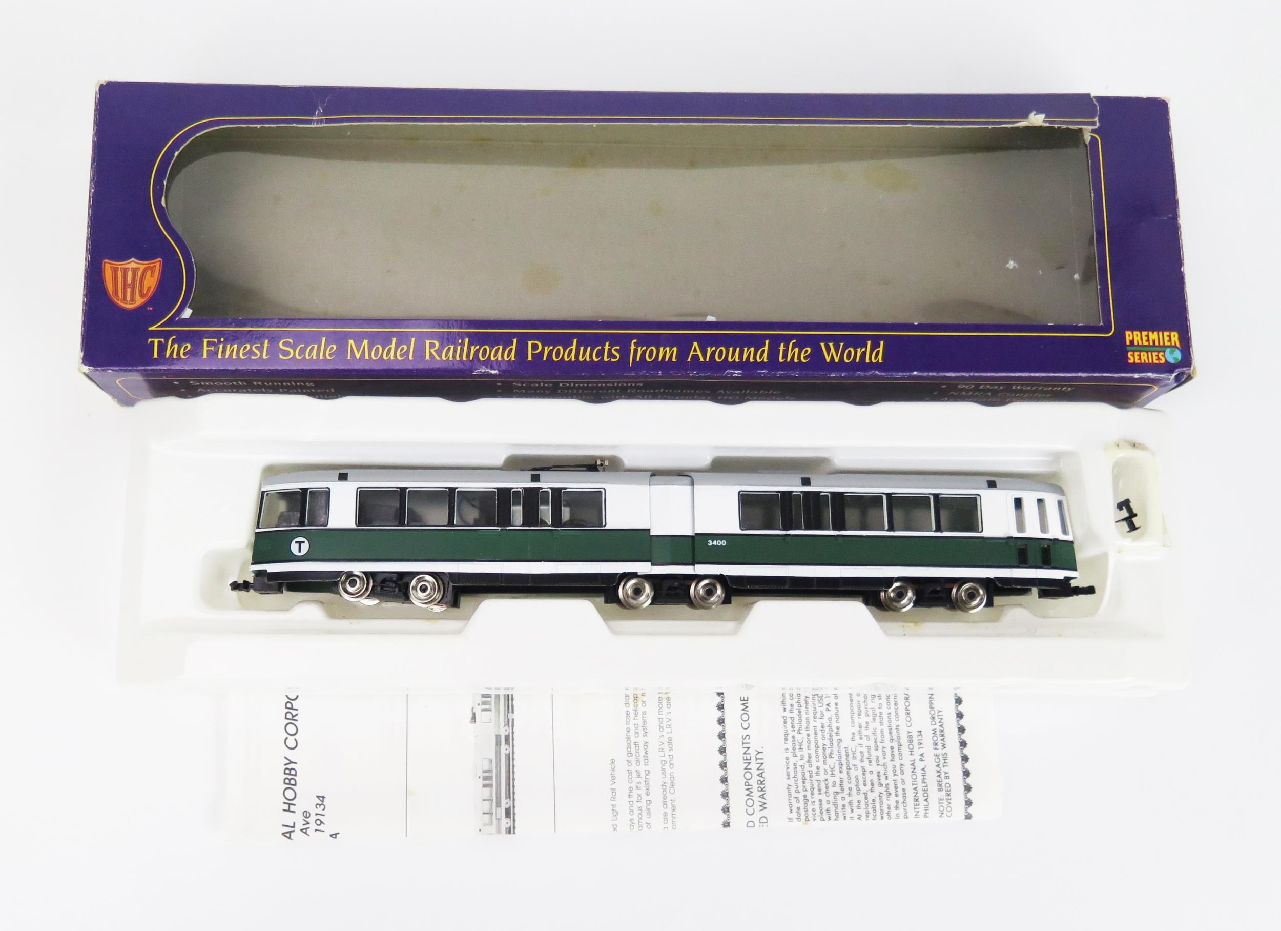 IHC (International Hobby Corp.) M9385 Boeing LRV Trolley MBTA - Boston (made in Slovenia) -